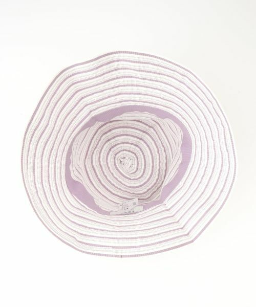 Leilian / レリアン ハット | ボーダー風ハット【VECCHI】 | 詳細2