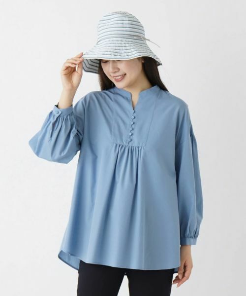 Leilian / レリアン ハット | ボーダー風ハット【VECCHI】 | 詳細6