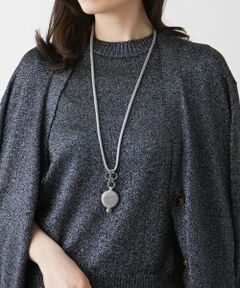 Leilian / レリアン ネックレス・ペンダント・チョーカー | 異素材ミックスロングネックレス