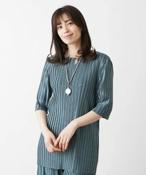 Leilian / レリアン ネックレス・ペンダント・チョーカー | 異素材ミックスロングネックレス | 詳細2