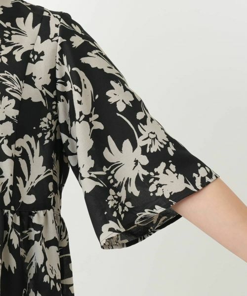 Leilian / レリアン シャツ・ブラウス | プリントフレアブラウス【Leilian WHITE LABEL】 | 詳細12