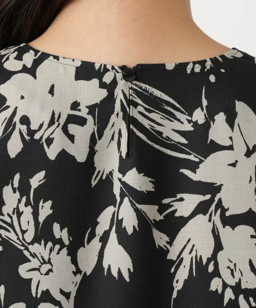 Leilian / レリアン シャツ・ブラウス | プリントフレアブラウス【Leilian WHITE LABEL】 | 詳細13