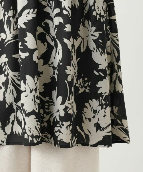 Leilian / レリアン シャツ・ブラウス | プリントフレアブラウス【Leilian WHITE LABEL】 | 詳細14