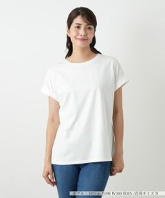 Leilian / レリアン Tシャツ | ロゴ刺繍Tシャツ【Leilian WHITE LABEL】