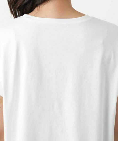 Leilian / レリアン Tシャツ | ロゴ刺繍Tシャツ【Leilian WHITE LABEL】 | 詳細16