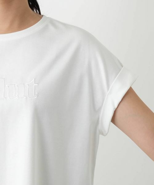 Leilian / レリアン Tシャツ | ロゴ刺繍Tシャツ【Leilian WHITE LABEL】 | 詳細17