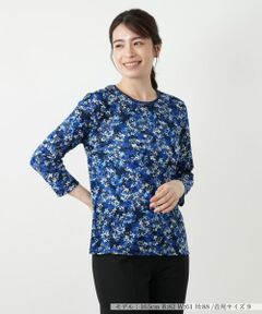 Leilian / レリアン カットソー | プリントカットソー