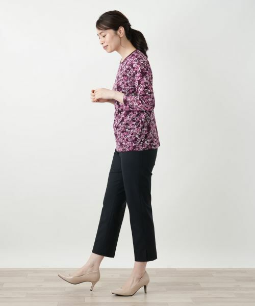 Leilian / レリアン カットソー | プリントカットソー | 詳細2