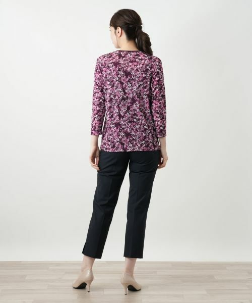 Leilian / レリアン カットソー | プリントカットソー | 詳細3