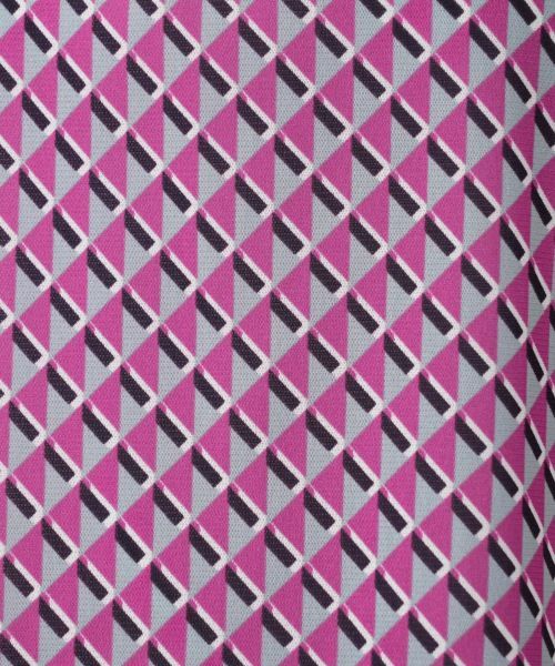 Leilian / レリアン カットソー | 幾何学柄クルーネックカットソー | 詳細17