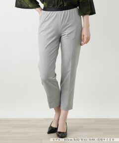 Leilian / レリアン その他パンツ | ストレッチクロップドパンツ