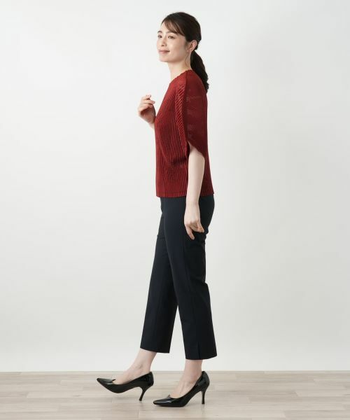 Leilian / レリアン その他パンツ | ストレッチクロップドパンツ | 詳細11