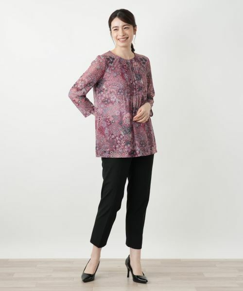 Leilian / レリアン その他パンツ | ストレッチクロップドパンツ | 詳細13