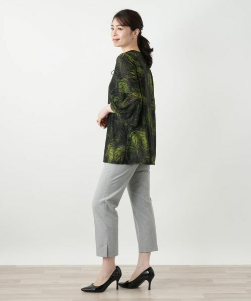 Leilian / レリアン その他パンツ | ストレッチクロップドパンツ | 詳細2