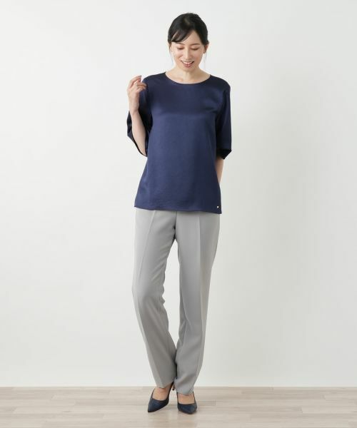 Leilian / レリアン その他パンツ | ストレートストレッチパンツ | 詳細10