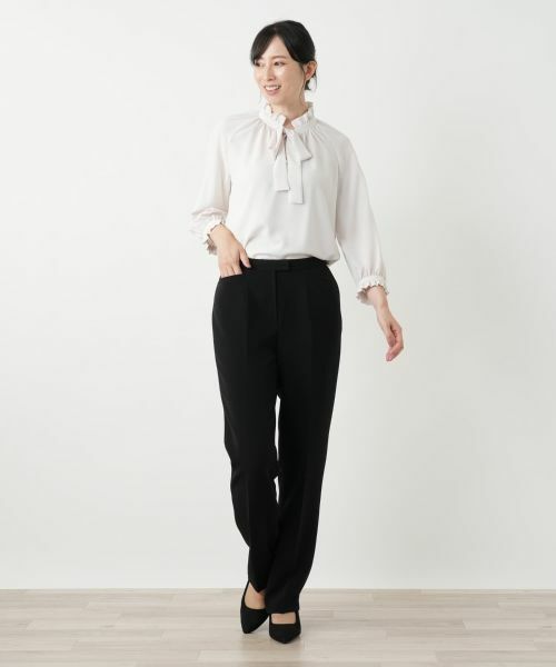Leilian / レリアン その他パンツ | ストレートストレッチパンツ | 詳細4