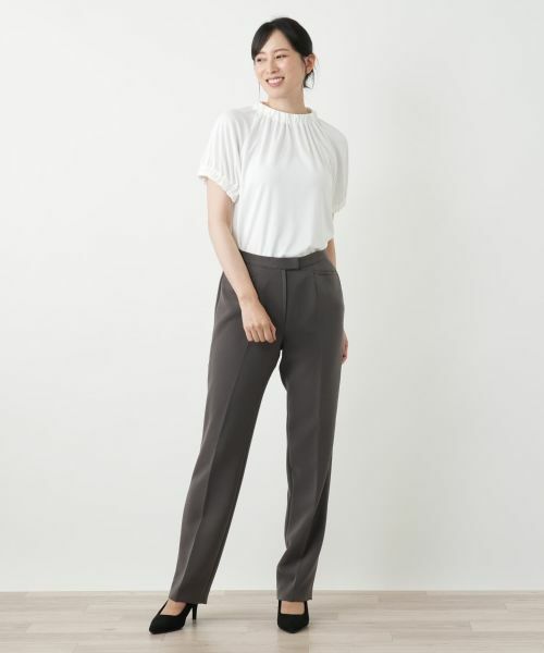 Leilian / レリアン その他パンツ | ストレートストレッチパンツ | 詳細7