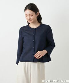 Leilian / レリアン シャツ・ブラウス | クロップドブラウス【Leilian WHITE LABEL】