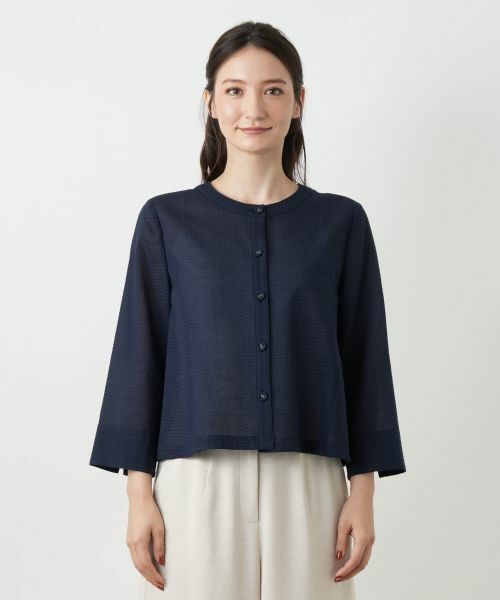 Leilian / レリアン シャツ・ブラウス | クロップドブラウス【Leilian WHITE LABEL】 | 詳細10