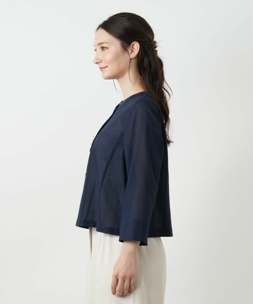 Leilian / レリアン シャツ・ブラウス | クロップドブラウス【Leilian WHITE LABEL】 | 詳細11