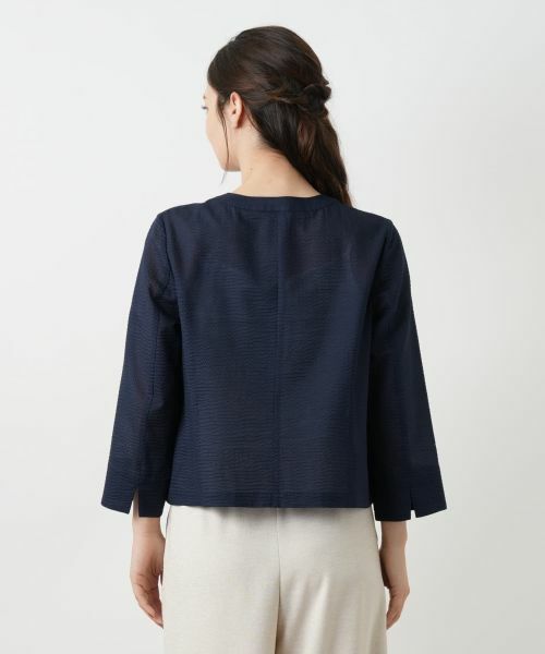 Leilian / レリアン シャツ・ブラウス | クロップドブラウス【Leilian WHITE LABEL】 | 詳細12