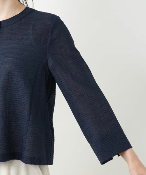 Leilian / レリアン シャツ・ブラウス | クロップドブラウス【Leilian WHITE LABEL】 | 詳細15