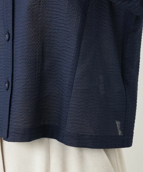 Leilian / レリアン シャツ・ブラウス | クロップドブラウス【Leilian WHITE LABEL】 | 詳細16