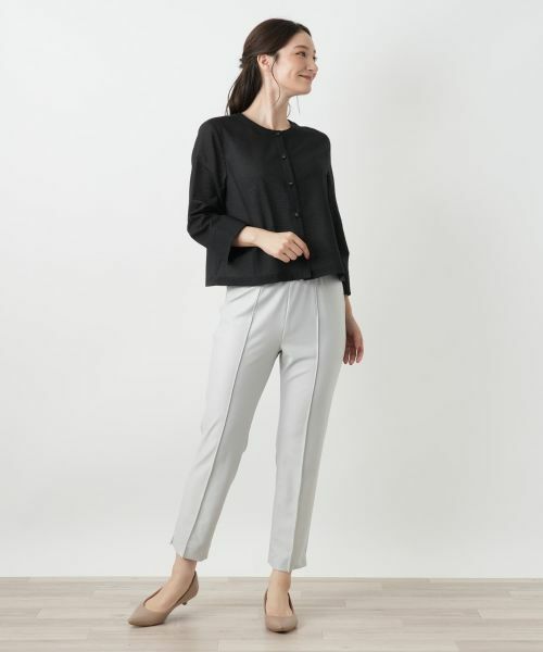 Leilian / レリアン シャツ・ブラウス | クロップドブラウス【Leilian WHITE LABEL】 | 詳細4