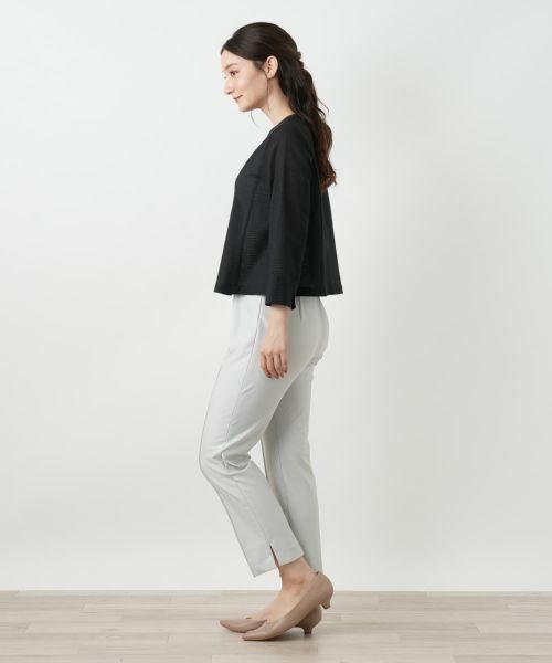 Leilian / レリアン シャツ・ブラウス | クロップドブラウス【Leilian WHITE LABEL】 | 詳細5