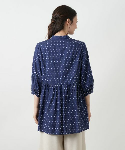 Leilian / レリアン シャツ・ブラウス | スタンドカラーブラウス【Leilian WHITE LABEL】 | 詳細12