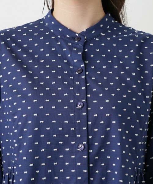 Leilian / レリアン シャツ・ブラウス | スタンドカラーブラウス【Leilian WHITE LABEL】 | 詳細13