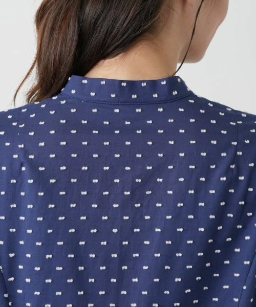 Leilian / レリアン シャツ・ブラウス | スタンドカラーブラウス【Leilian WHITE LABEL】 | 詳細14