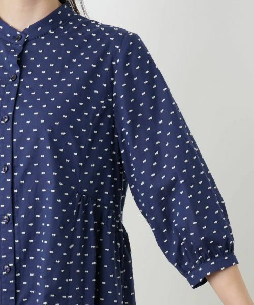 Leilian / レリアン シャツ・ブラウス | スタンドカラーブラウス【Leilian WHITE LABEL】 | 詳細15