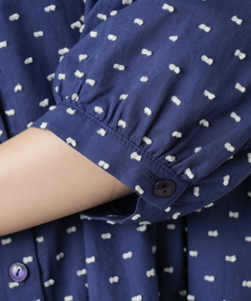 Leilian / レリアン シャツ・ブラウス | スタンドカラーブラウス【Leilian WHITE LABEL】 | 詳細18