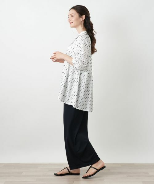 Leilian / レリアン シャツ・ブラウス | スタンドカラーブラウス【Leilian WHITE LABEL】 | 詳細2
