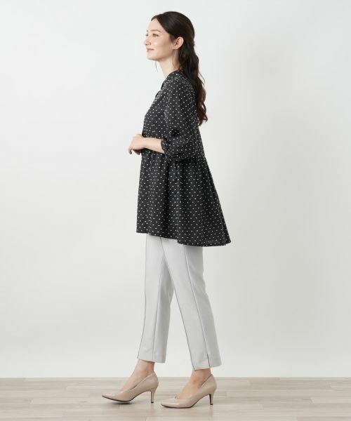 Leilian / レリアン シャツ・ブラウス | スタンドカラーブラウス【Leilian WHITE LABEL】 | 詳細5