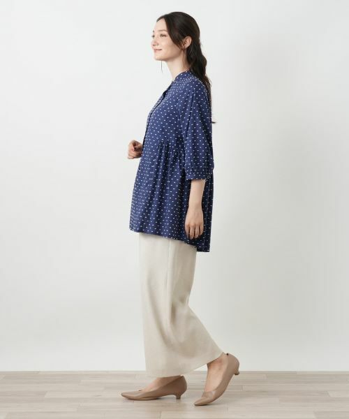 Leilian / レリアン シャツ・ブラウス | スタンドカラーブラウス【Leilian WHITE LABEL】 | 詳細8