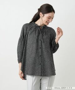 Leilian / レリアン シャツ・ブラウス | プリントブラウス【Leilian WHITE LABEL】