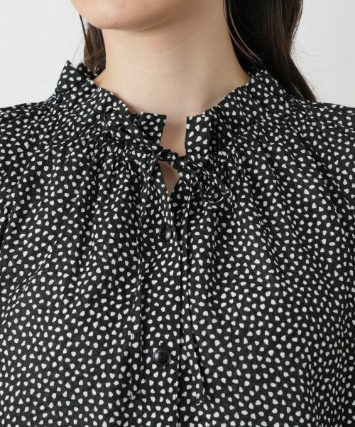 Leilian / レリアン シャツ・ブラウス | プリントブラウス【Leilian WHITE LABEL】 | 詳細10