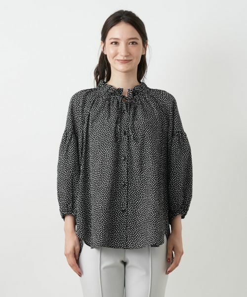 Leilian / レリアン シャツ・ブラウス | プリントブラウス【Leilian WHITE LABEL】 | 詳細7