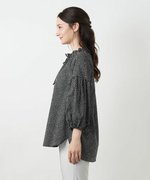 Leilian / レリアン シャツ・ブラウス | プリントブラウス【Leilian WHITE LABEL】 | 詳細8