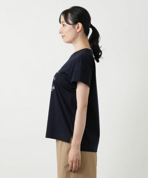 Leilian / レリアン Tシャツ | ロゴデザインTシャツ | 詳細12