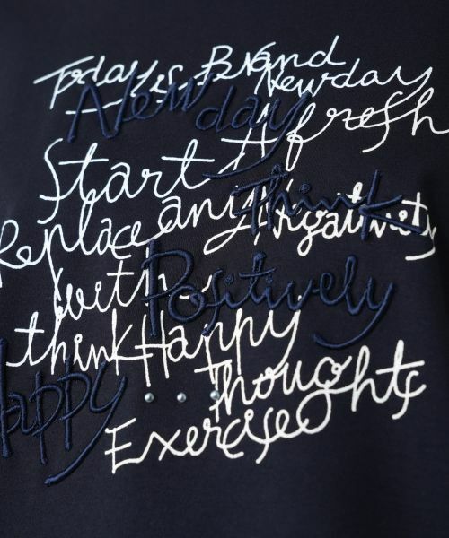 Leilian / レリアン Tシャツ | ロゴデザインTシャツ | 詳細18