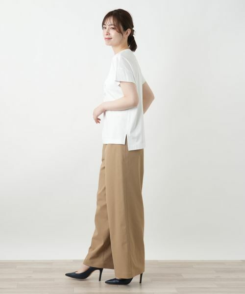 Leilian / レリアン Tシャツ | ロゴデザインTシャツ | 詳細2