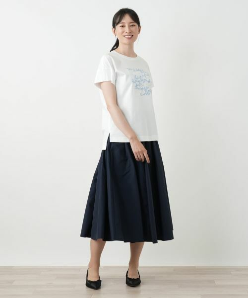 Leilian / レリアン Tシャツ | ロゴデザインTシャツ | 詳細5