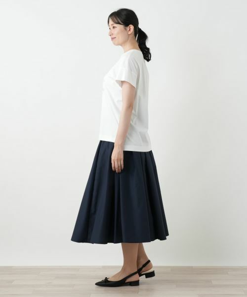 Leilian / レリアン Tシャツ | ロゴデザインTシャツ | 詳細6