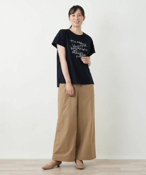 Leilian / レリアン Tシャツ | ロゴデザインTシャツ | 詳細8