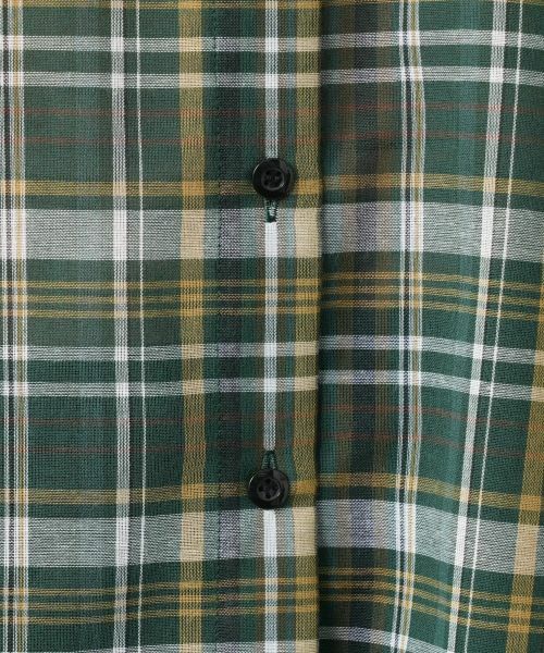 Leilian / レリアン シャツ・ブラウス | プリーツ切替チェックブラウス | 詳細14