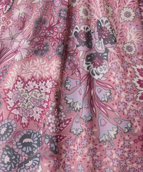 Leilian / レリアン ドレス | 洗えるプリントフレアワンピース【BINDA】【パワーネット素材】 | 詳細17