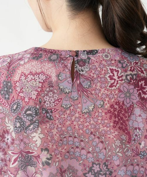 Leilian / レリアン カットソー | プリントピンタックカットソー【BINDA】 | 詳細12